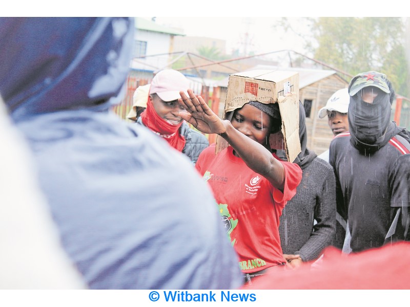 Nkangala TVET College Students Gang Up On Principal As They Protest For Accomodation Transport 